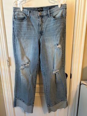 Scoop Benton Ankle Jeans Women's 12 Long Light Wash